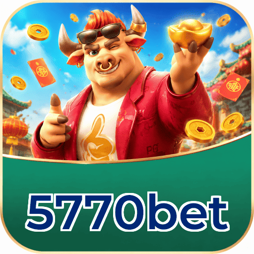 5770bet Logo - Bônus com Rollover Justo
